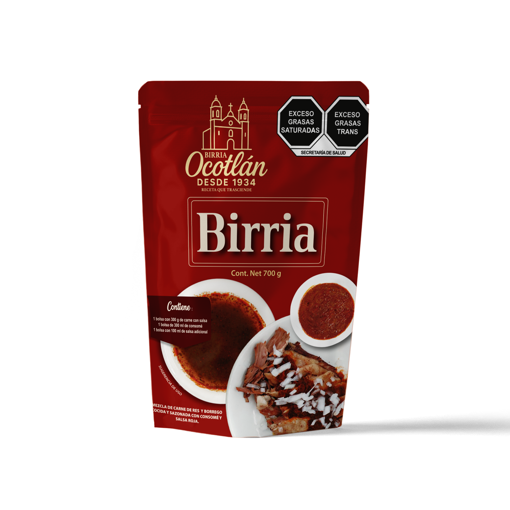 Birria Ocotlán Lista para Servir – Receta Tradicional desde 1934